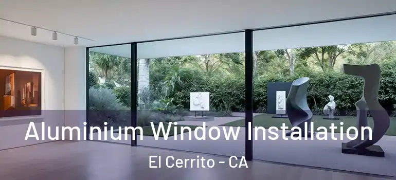  Aluminium Window Installation El Cerrito - CA
