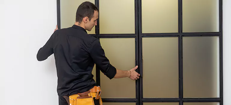 Patio French door installation in El Cerrito, CA