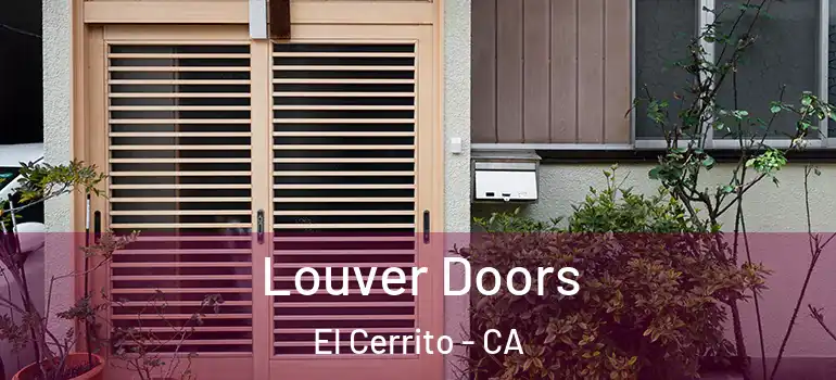 Louver Doors El Cerrito - CA