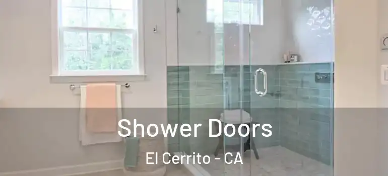  Shower Doors El Cerrito - CA