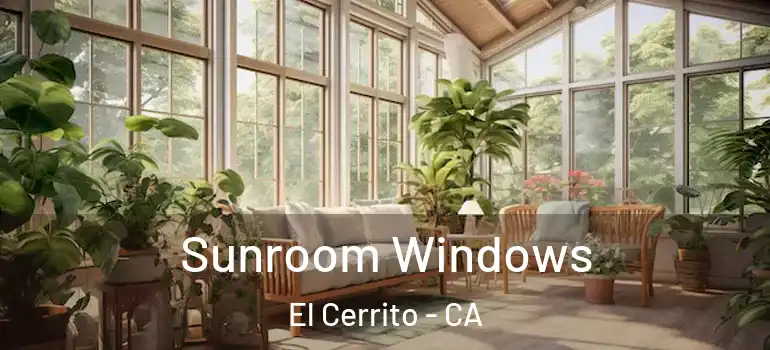  Sunroom Windows El Cerrito - CA